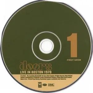 The Doors - Live In Boston 1970 (2007) [3CD, Rhino R2 216124, US]