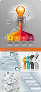 Infographic creative design vector set 222
