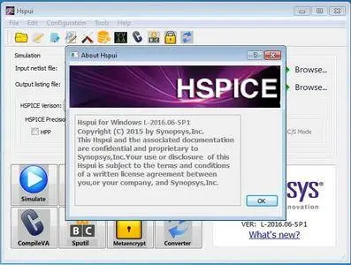Synopsys hspice L-2016.06-SP1