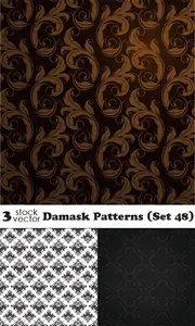 Vectors - Damask Patterns (Set 48)