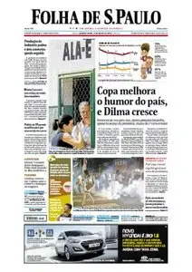 Folha de São Paulo - 3 de julho de 2014 - Quinta