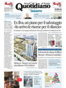 Quotidiano di Puglia Taranto - 21 Dicembre 2022