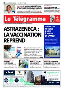 Le Télégramme Landerneau - Lesneven – 19 mars 2021