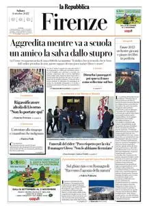 la Repubblica Firenze - 8 Ottobre 2022