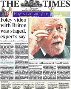 The London Times August 25 2014