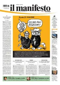 IL MANIFESTO DEL 22 DICEMBRE 2010