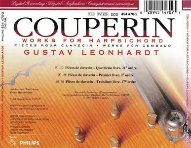 Gustav Leonhardt - François Couperin: Works for Harpsichord (1997)