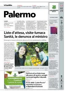la Repubblica Palermo - 13 Febbraio 2019