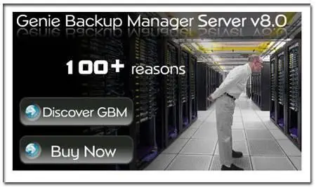 Genie Backup Manager Server v8.0.293.463