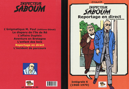 Inspecteur Saboum - Tome 6 - Reportage en Direct