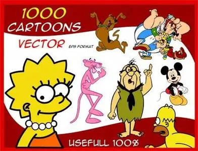 1000 Famous Cartoons