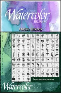 Photoshop Watercolors Brushes