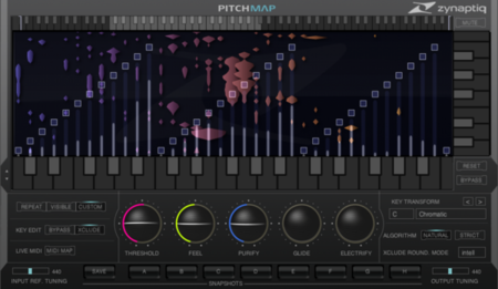 Zynaptiq PITCHMAP 1.6.1 (Win/Mac)