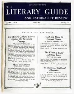 New Humanist - The Literary Guide, June 1947