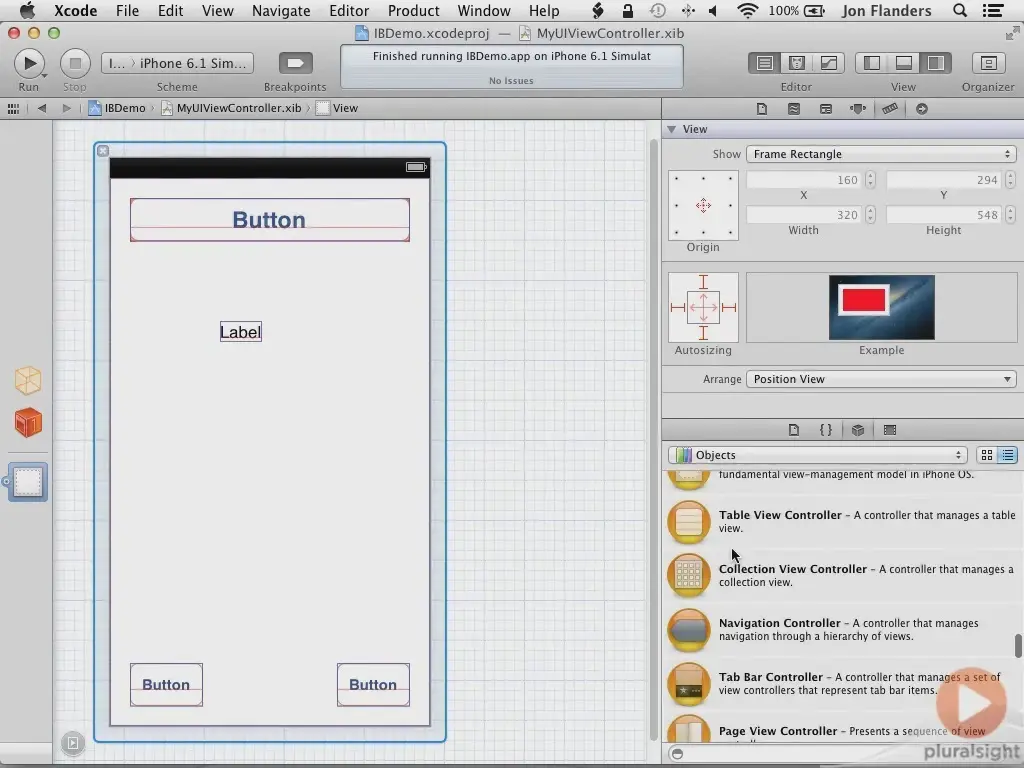 Pluralsight - Introduction to Xcode