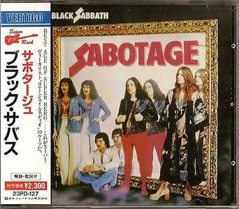 Black Sabbath - Sabotage (1975) [23PD-127, Japan CD, 1989] Repost