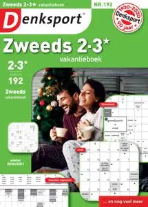Denksport Zweeds 2-3* vakantieboek – 17 december 2020