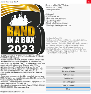 PG Music  Band-in-a-Box 2023 Build 1006 With Realband 2023(2)