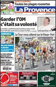La Provence, Lundi 06 Juillet 2009.