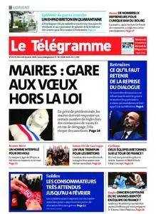 Le Télégramme Lorient – 08 janvier 2020