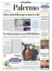 la Repubblica Palermo - 16 Febbraio 2024