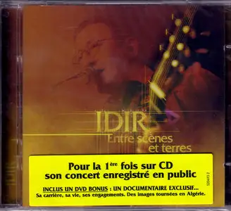 IDIR - Entre scènes et terres [CD Live]  2005  Re-post