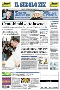 IL SECOLO XIX DEL 19 GENNAIO 2010