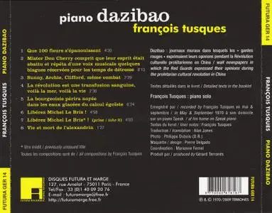 Francois Tusques - Piano Dazibao (1970) {Futura Records GER14 rel 2009}