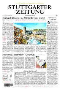 Stuttgarter Zeitung Stadtausgabe (Lokalteil Stuttgart Innenstadt) - 30. November 2017