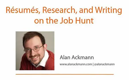 Resumes, Research, and Writing on the Job Hunt