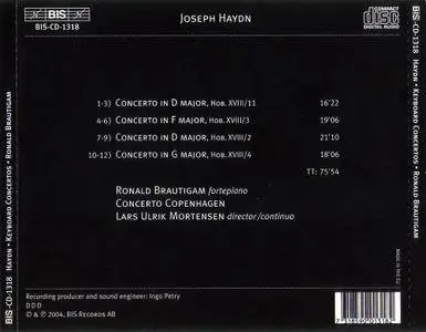 Ronald Brautigam, Concerto Copenhagen, Lars Ulrik Mortensen - Haydn: Piano Concertos (2004)