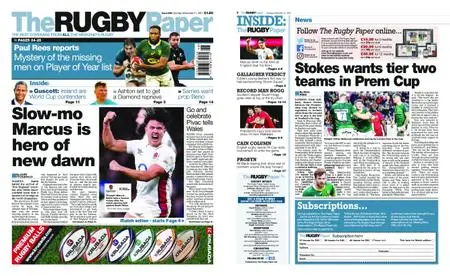 The Rugby Paper – November 21, 2021