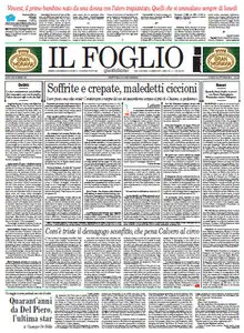 Il Foglio di Giuliano Ferrara - 13.10.2014