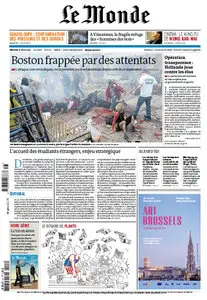 Le Monde - Mercredi 17 Avril 2013
