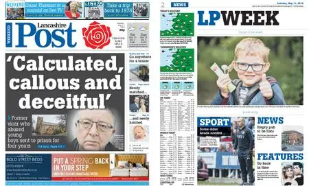Lancashire Evening Post – May 11, 2019