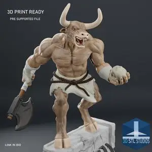 3D Stl studio - Minotaur
