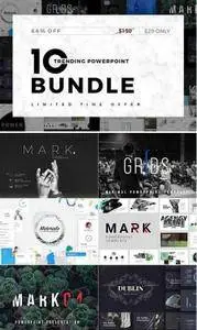 CreativeMarket - Trending-Minimal Powerpoint Bundle