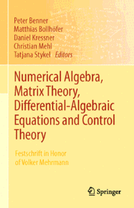 Numerical Algebra, Matrix Theory, Differential-Algebraic Equations and Control Theory