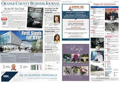 Orange County Business Journal – October 30, 2017