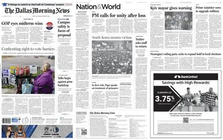 The Dallas Morning News – November 07, 2022