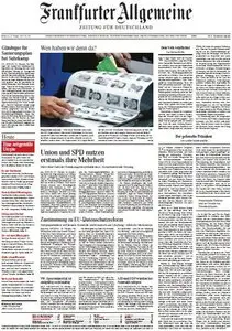 Frankfurter Allgemeine Zeitung vom Mittwoch, 23. Oktober 2013