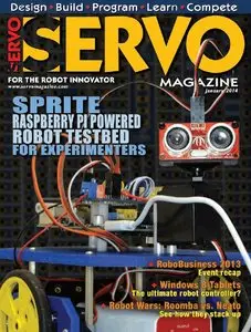 Servo Magazine No.01 - January 2014