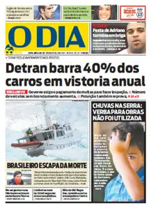 Jornal O Dia - 9 de abril de 2012 - Segunda