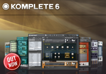 Native Instruments Komplete 6 Hybrid Win/Mac All Disc