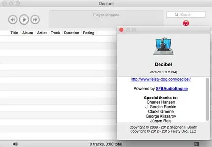 Decibel 1.3.2 Mac OS X