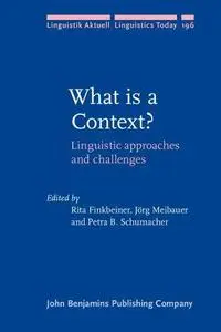 What is a Context?: Linguistic approaches and challenges