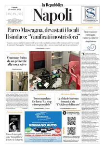 la Repubblica Napoli - 28 Ottobre 2024