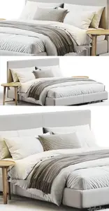 3dsky - Flexform Oltre Bed 4961829 - 3D Model
