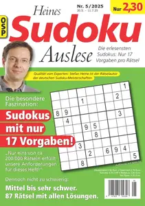 Heines Sudoku Auslese - Nr.5 2025