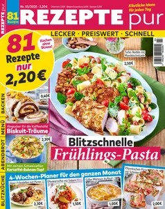 Rezepte pur - März 2025